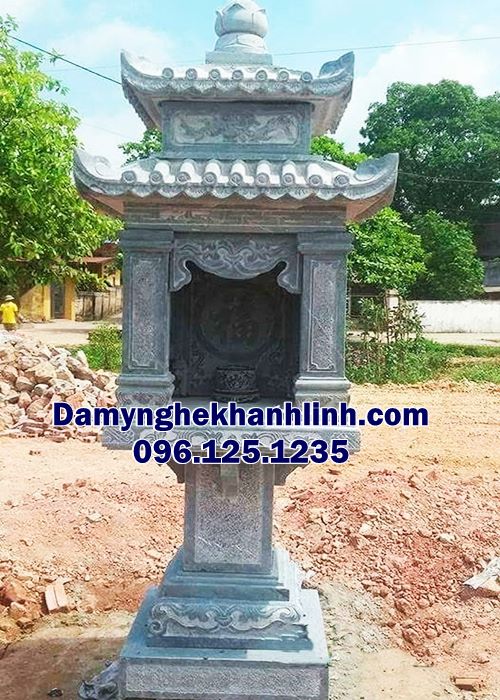 Mẫu cây hương đá đẹp miền tây hai mái 