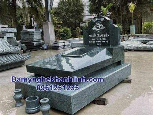 Mộ đá nguyên khối Ninh Bình Granit