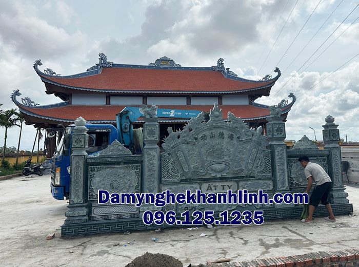 Cuốn Thư Đá – Bình Phong Đá Phong Thủy Trong Thờ Cúng Và Các Mẫu Đẹp Nhất