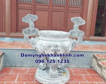 Lư Hương Đá Xanh Tai Mây – Mẫu Đẹp, Bền, Giá Tốt Tại Ninh Bình