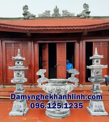 Lư hương đá Bắc Ninh - Mẫu đẹp, bền, báo giá chuẩn