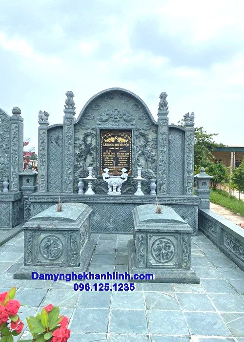 Báo giá mộ tam cấp đá xanh chuẩn nhất tại Ninh Bình