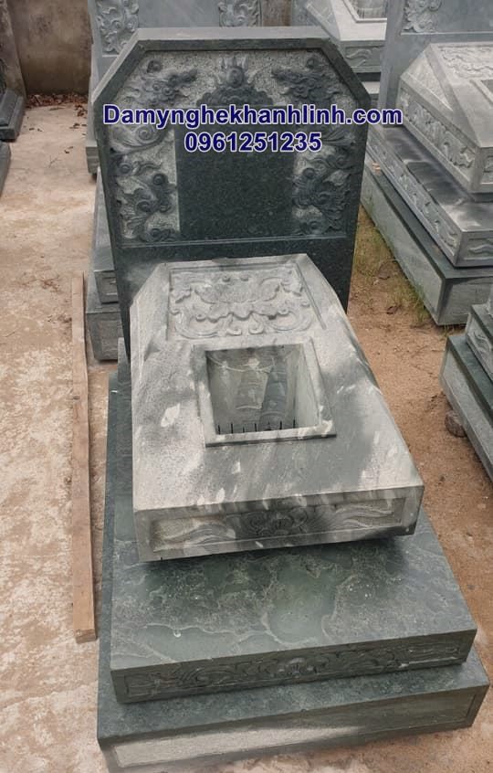 Báo giá mộ tam cấp đá xanh chuẩn nhất tại Thái Nguyên 