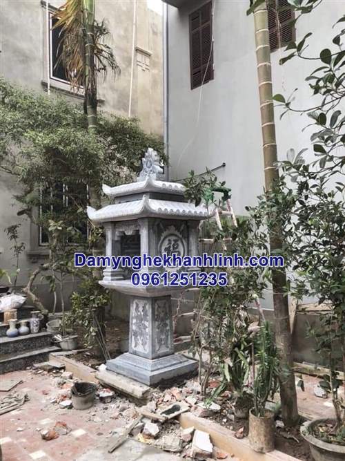 Mẫu bàn thờ thiên ngoài trời bằng đá đẹp chuẩn phong thủy bán tại Hà Nội