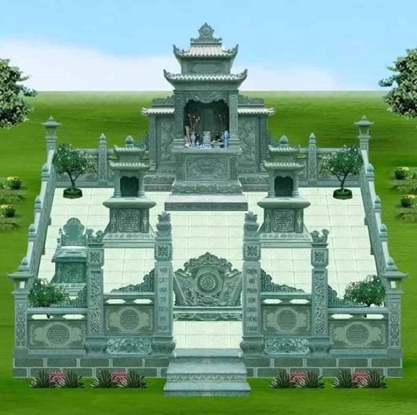 Mẫu khu lăng mộ đá được nhiều gia đình lựa chọn