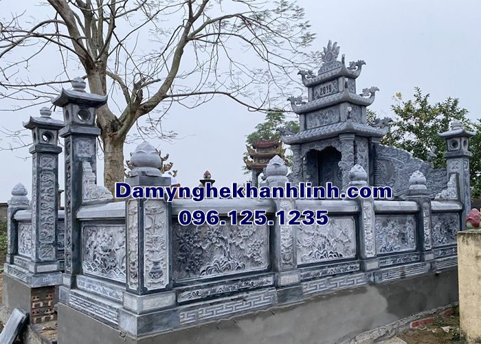 Mẫu Khu Lăng Mộ Đá Gia Đình Đẹp Nhỏ Gọn đơn giản