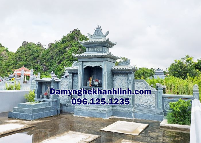 Mẫu Khu Lăng Mộ Đá Gia Đình Đẹp thiết kế hiện đại