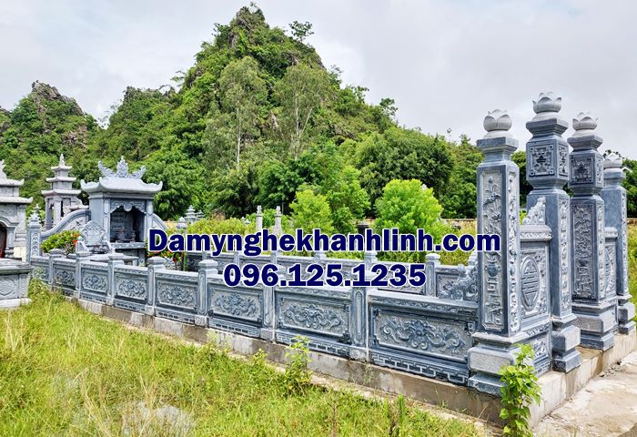 Mẫu thiết kế khu lăng mộ đá gia đình đẹp được lựa chọn nhiều tại miền bắc
