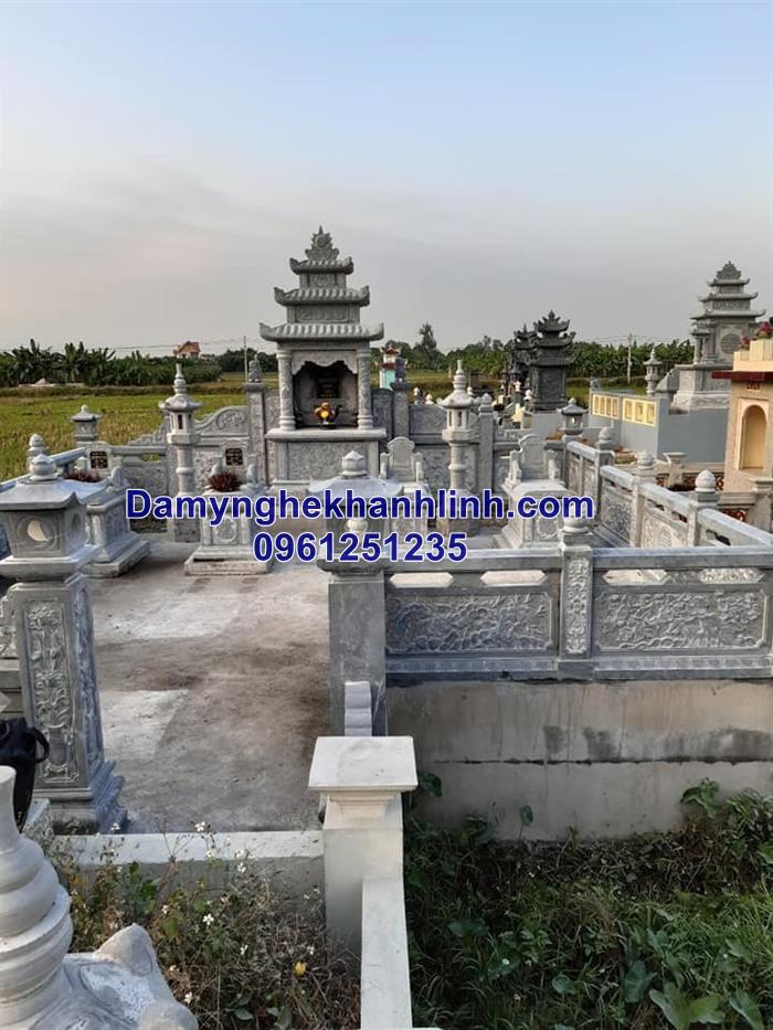 Cơ sở bán lăng mộ đá mẫu đẹp giá tốt uy tín tại Ninh Bình