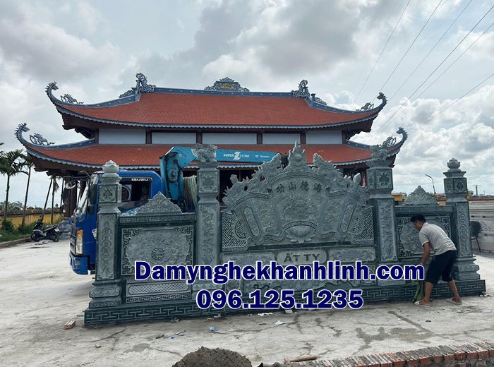 Cuốn Thư Đá – Bình Phong Đá Phong Thủy Trong Thờ Cúng Và Các Mẫu Đẹp Nhất