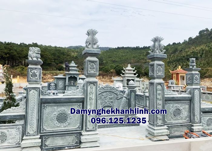 Hướng dẫn chọn đá xây khu lăng mộ gia đình chuẩn phong thủy