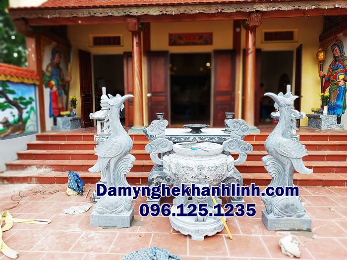 Lư hương đá Đồng Nai mẫu đẹp giá hợp lý cho nhà thờ họ