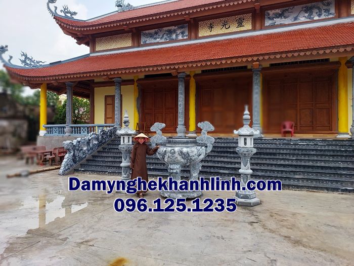 Lư Hương Đá Thanh Hóa – Chế Tác Từ Đá Tự Nhiên Bền Vững