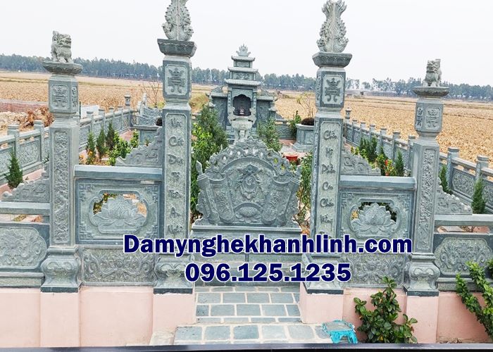 Mẫu khu lăng mộ đá dòng tộc đẹp tại Ninh Bình – Top mẫu & báo giá cập nhật 2025
