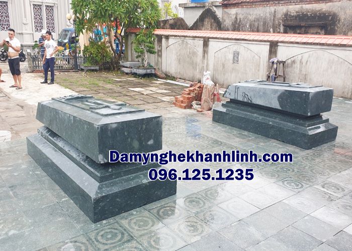 Mẫu mộ đá công giáo miền Nam thiết kế dơn giản hiện đại