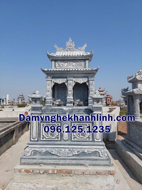 Mộ đá đôi phong thủy - Ý nghĩa và cách chọn chuẩn rước tài lộc