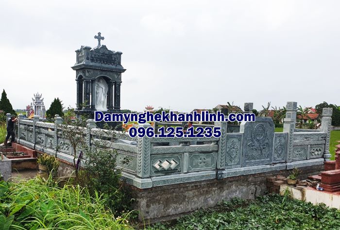 Toàn cảnh khu lăng mộ đá công giáo xây dựng tại Hà Nam