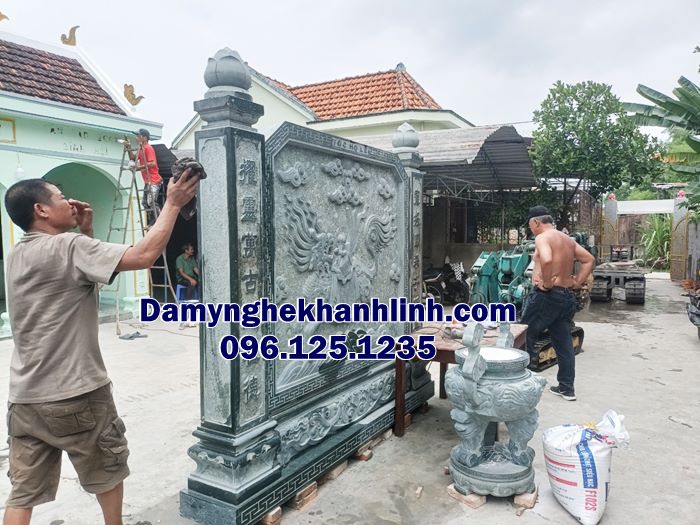 Xưởng làm cuốn thư đá uy tín giao hàng toàn miền Bắc